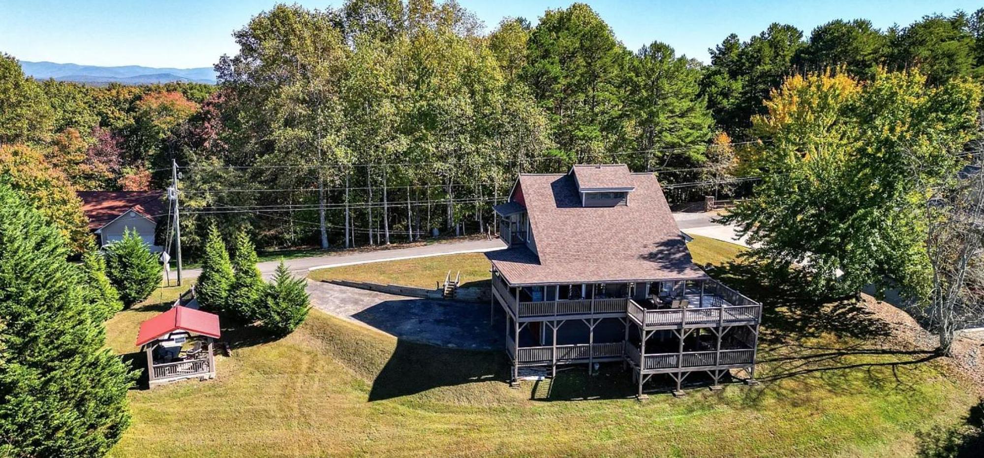Birds Eye Cabin - Sunset & Starry Retreat Pet Friendly W Private Hottub, Fire Pit And Game Room Ellijay Zewnętrze zdjęcie